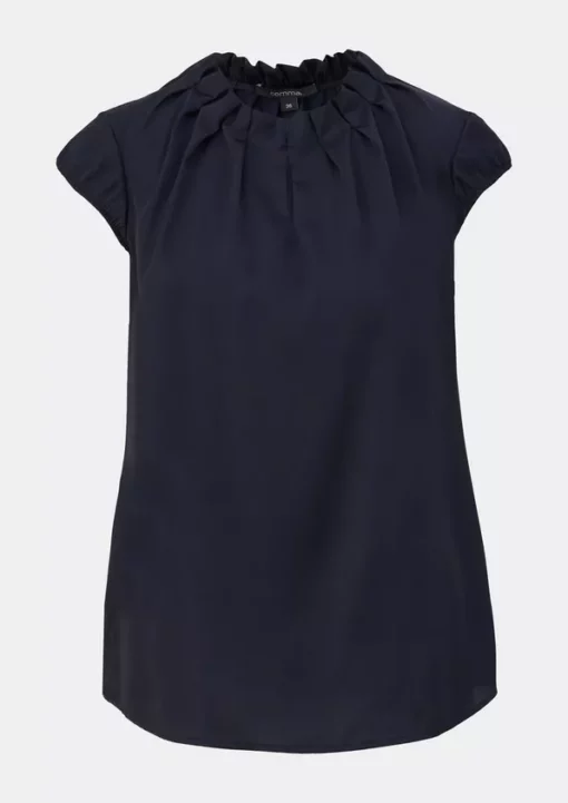 Comma, Blouse Top Navy