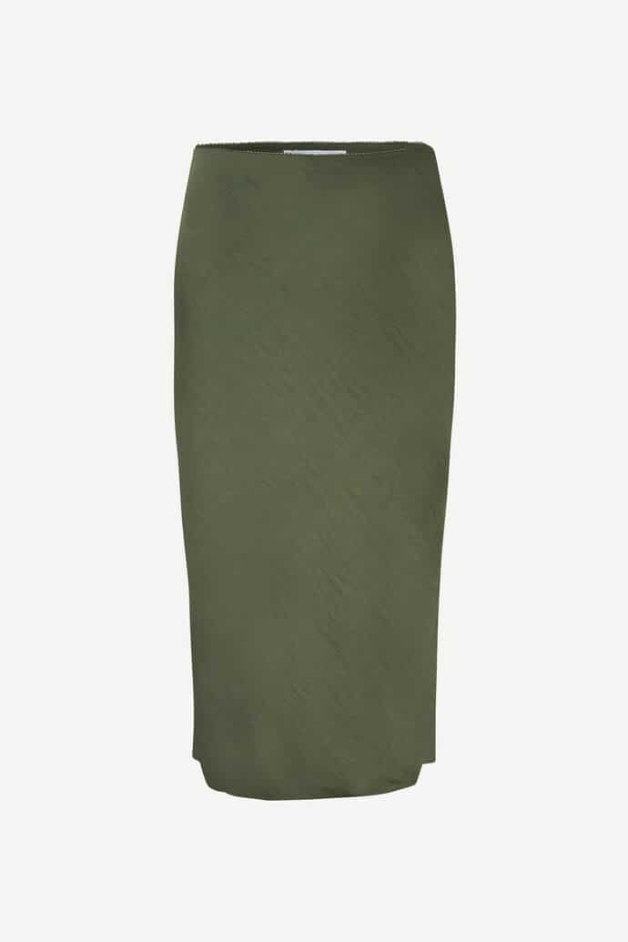 Buy Samsøe Samsøe Agneta Skirt Dusty Olive - Scandinavian Fashion Store