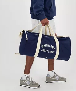 New Balance Canvas Duffel Bag Navy