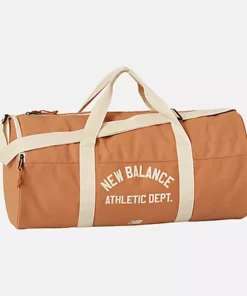 New Balance Canvas Duffel Bag Walnut