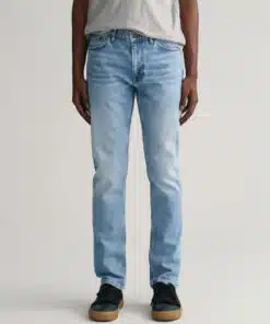 Gant Slim Fit Jeans Light Blue Vintage