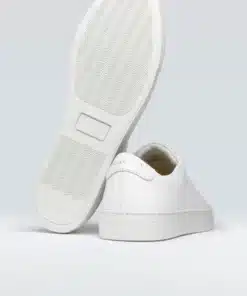 Sneaky Steve Moore Leather Sneaker White