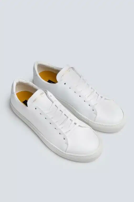 Sneaky Steve Moore Leather Sneaker White