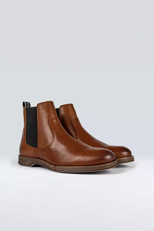 Sneaky Steve Risty Leather Shoes Cognac Texas