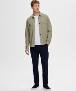 Selected Homme Jackie Sweat Jacket Vetiver