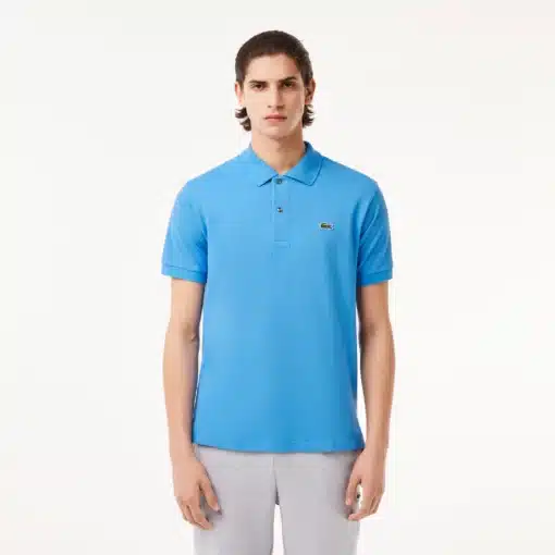 Lacoste Original L.12.12 Petit Pique Cotton Polo Shirt Ethernal Blue