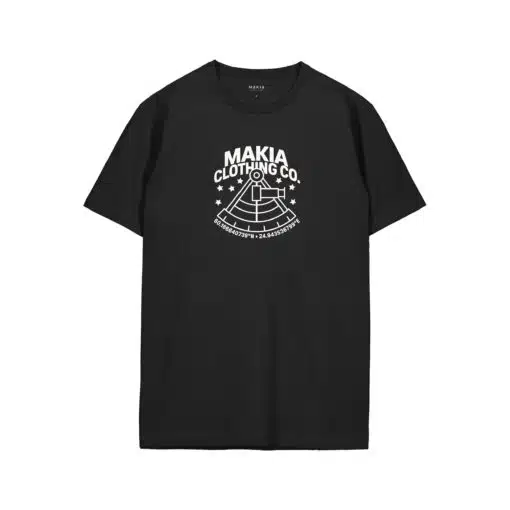 Makia Sextant T-shirt Black