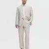 Selected Homme Will Linen Trousers Sand