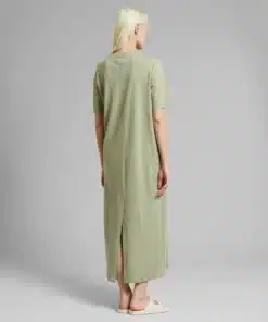 Dedicated Dress Lammhult Hemp Tea Green