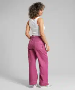 Dedicated Workwear Pants Vara Canvas Violet Purple