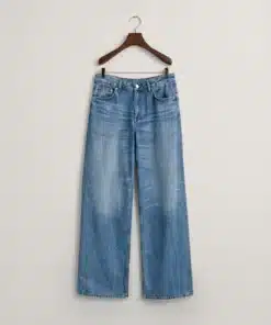 Gant Woman Wide Stretch Jeans Mid Blue Vintage