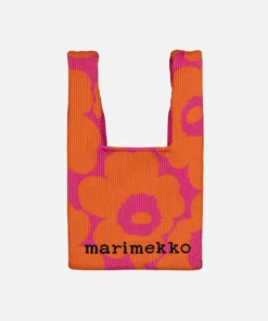 Marimekko Knitted Mini Tote Unikko Bag