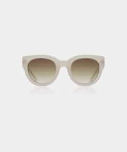 A.Kjaerbede Lilly Sunglasses Cream Bone