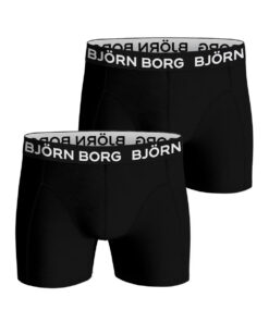 Björn Borg Bamboo Cotton Boxers 2-Pack Black