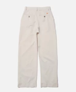 Nudie Jeans Suki Workwear Sailor Pants Ecru