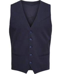 Selected Homme Slim-Liam Waistcoat Navy Blazer