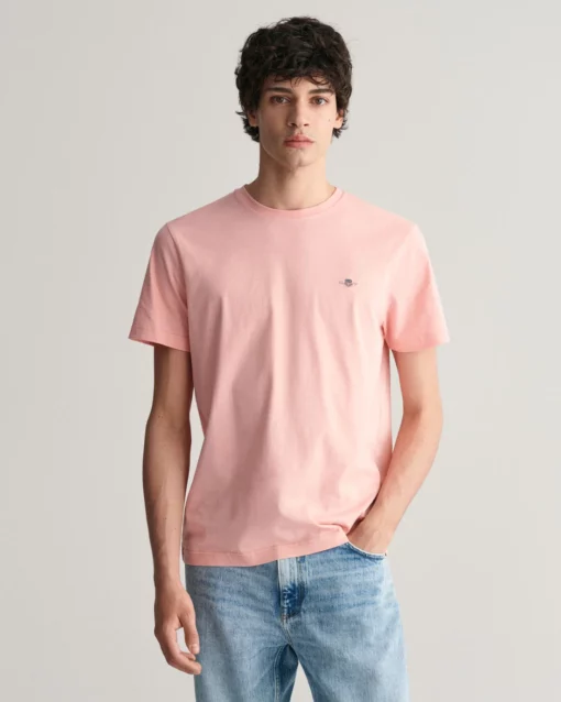 Gant Shield SS T-shirt Pubblegum Pink