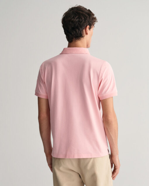 Gant Contrast Pique Polo Bubblegum Pink