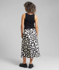 Dedicated Skirt Klippan Painted Leopard Black