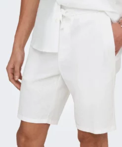 Only & Sons Linus Shorts Bright White