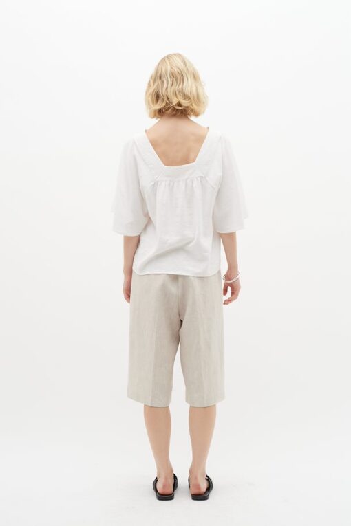 InWear Xinia Linen Shorts Haze Melange