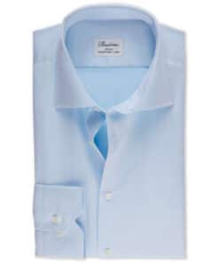 Stenströms Light Blue Twill Shirt Slimline