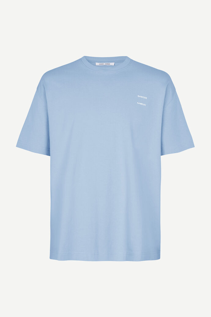 Buy Samsøe Samsøe Joel T-shirt Brunnera Blue - Scandinavian Fashion Store