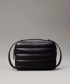 Calvin Klein Line Quilt Camera Bag Black