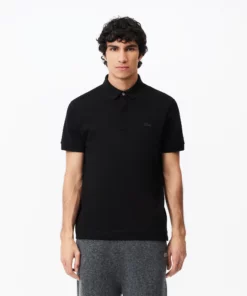 Lacoste Smart Paris Polo Shirt Stretch Cotton Black