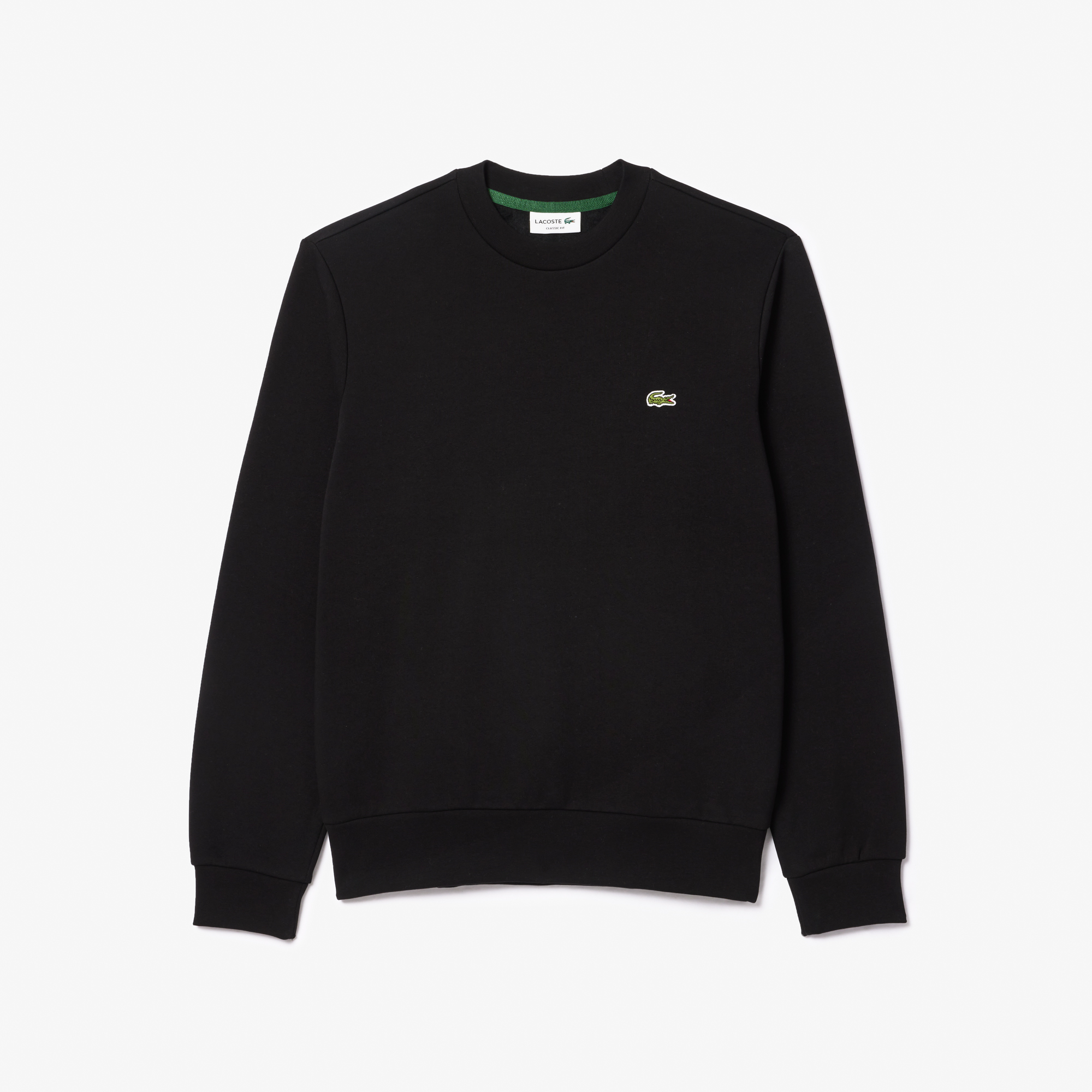 Buy Lacoste Brushed Jogger Sweatshirt Black - Scandinavian Fashion Store