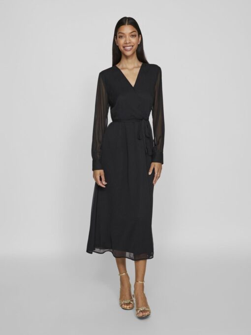 Vila Falia Midi Dress black