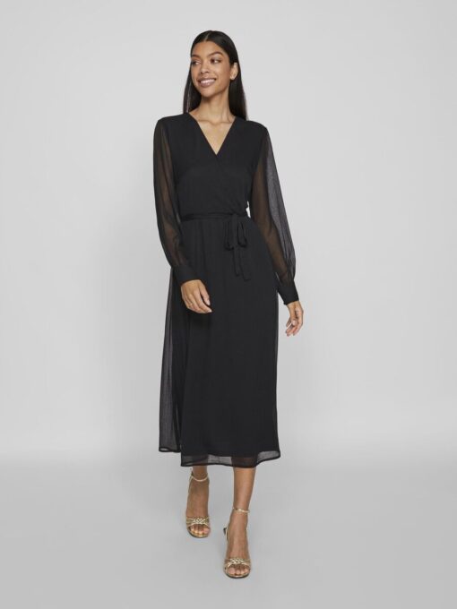 Vila Falia Midi Dress black