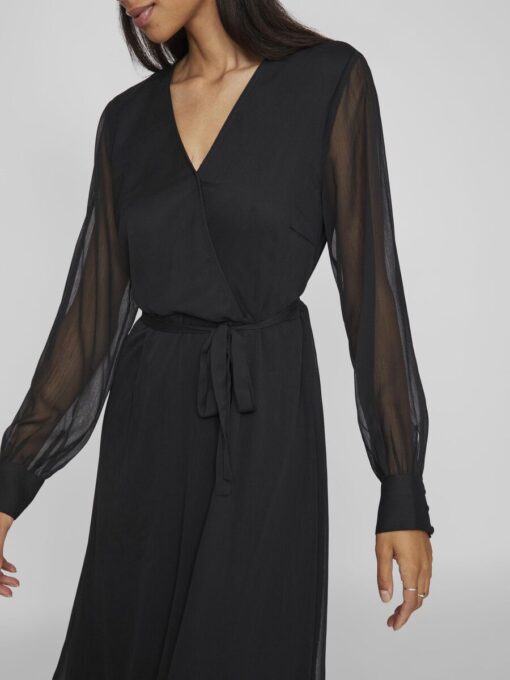 Vila Falia Midi Dress black