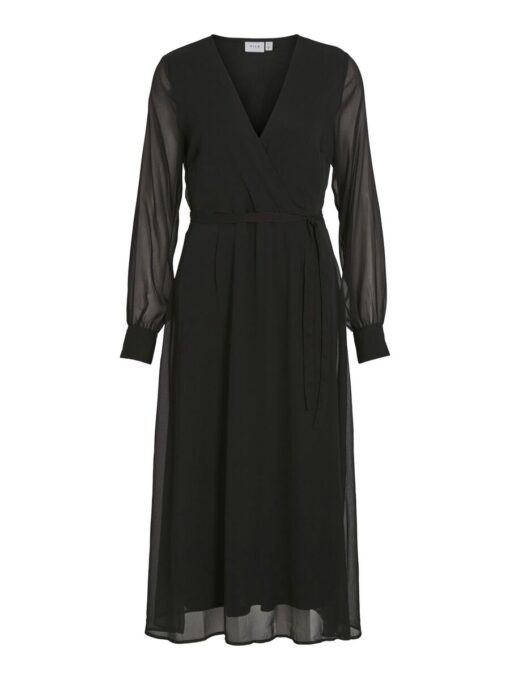 Vila Falia Midi Dress black