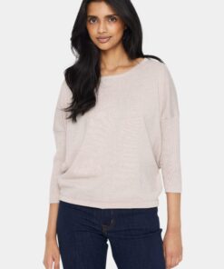 Saint Tropez Milasz Pullover Gray Morn Melange