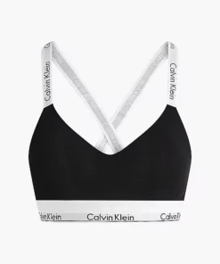 Calvin Klein Modern Cotton Light Bralette Black