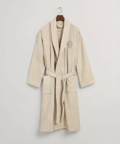 Gant Home Crest Robe Putty