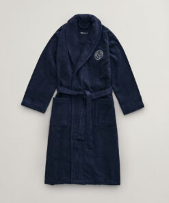 Gant Home Crest Robe Marine