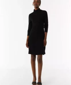 Comma, Knit Dress Black