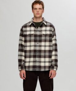 Selected Homme Pablo Lano Overshirt Pure Cashmere