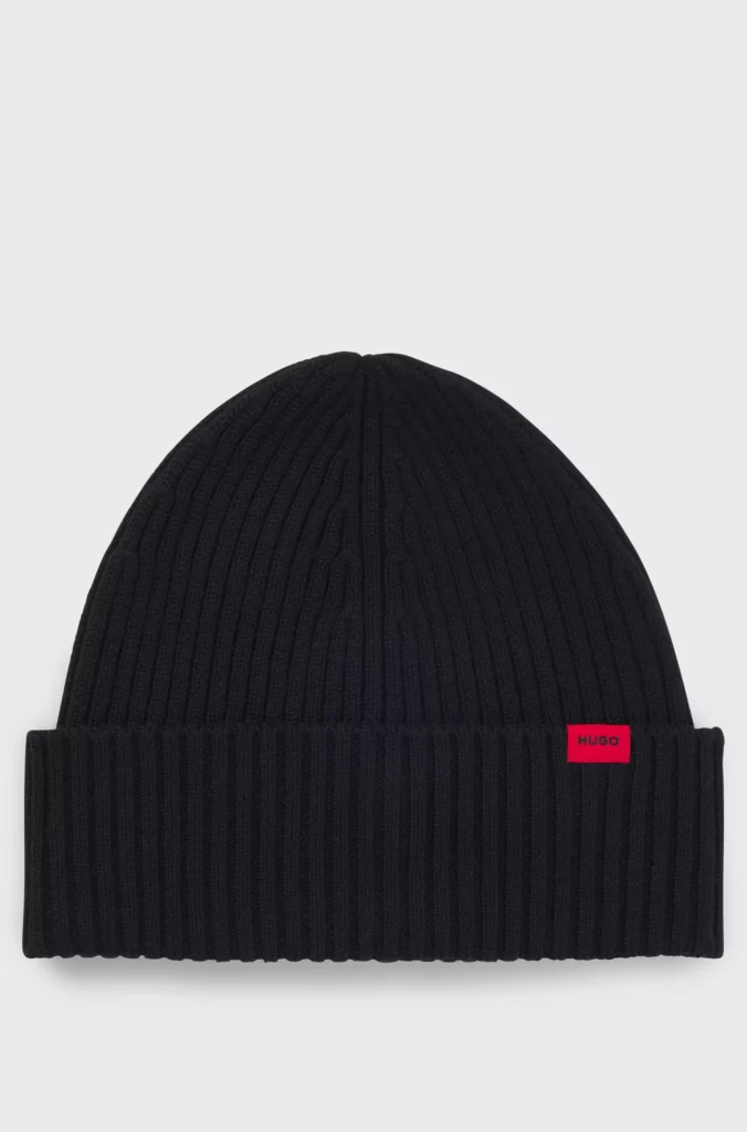 Hugo Xola Beanie Black