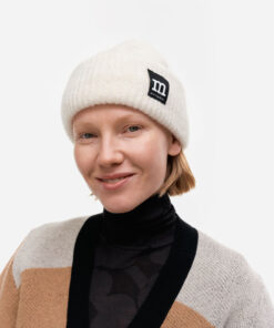 Marimekko Pjettar Solid Hat White