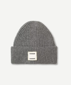 Samsøe Samsøe W Beanie Dark Grey Melange